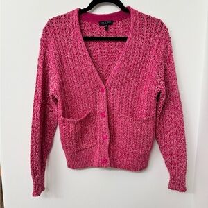Rag & Bone Pink V-Neck Sweater Size XXS